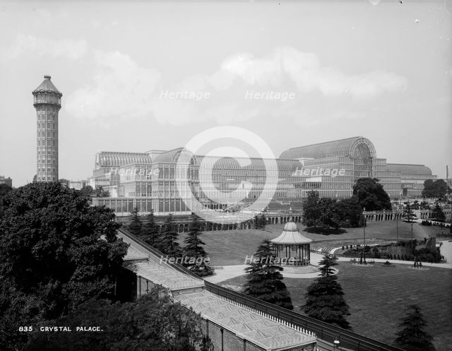 Crystal Palace, Sydenham, London, c1870-c1900. Artist: York & Son