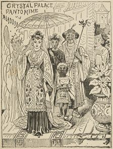 Crystal Palace Pantomime: Aladdin, mid-late19th century. Creator: Unknown