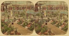 Crystal Palace - View of the North Transept, 1850s. Creator: London Stereoscopic & Photographic Co