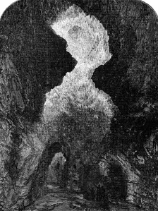 Crystallised Cavern, in the Blue John Mine, 1854. Creator: S Read