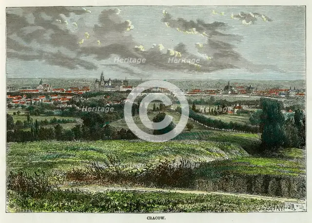Cracow, Poland, c1880.Artist: Taylor