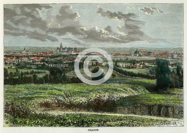 Cracow, Poland, c1880.Artist: Taylor