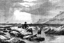 "Crab-Catchers", by E. Duncan, from the exhibition of the Water-Colour Society, 1861. Creator: Unknown