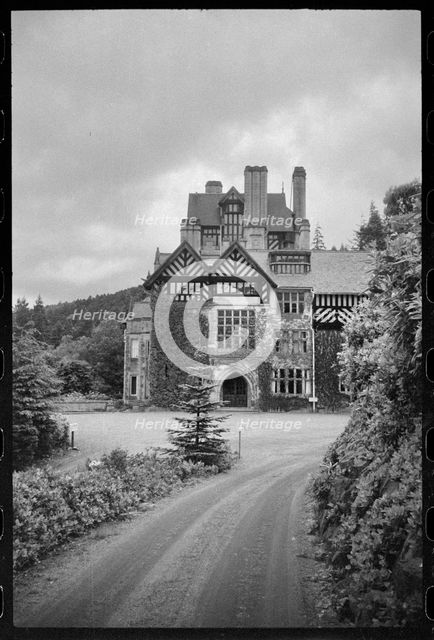 Cragside, Rothbury, Northumberland, c1955-c1980. Creator: Ursula Clark.