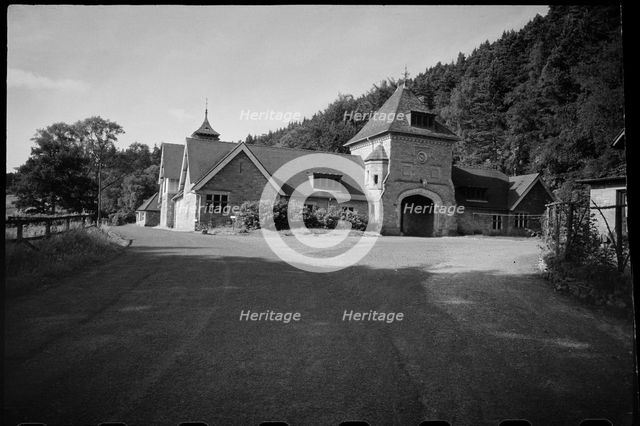 Cragside Visitor Centre, Tumbleton Stables, Rothbury, Northumberland, c1955-c1980. Creator: Ursula Clark.