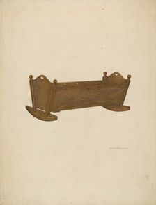 Cradle, 1935/1942. Creator: George V. Vezolles