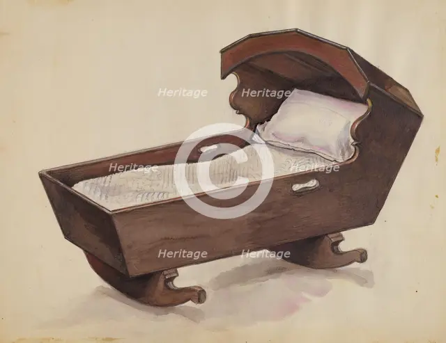 Cradle, 1936. Creator: Arsen Maralian.