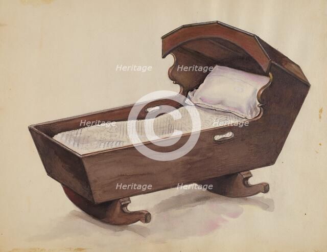 Cradle, 1936. Creator: Arsen Maralian.