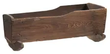 Cradle made by an unidentified enslaved person, 1795-1830. Creator: Unknown