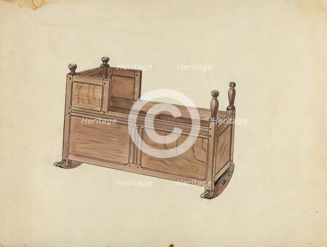 Cradle, c. 1953. Creator: Unknown.