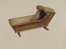 Cradle, c. 1936. Creator: Albert Gold