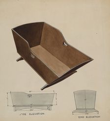 Cradle, c. 1936. Creator: Wellington Blewett