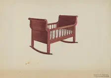 Cradle, c. 1939. Creator: Virginia Kennady