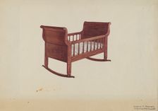Cradle, c. 1939. Creator: Virginia Kennady