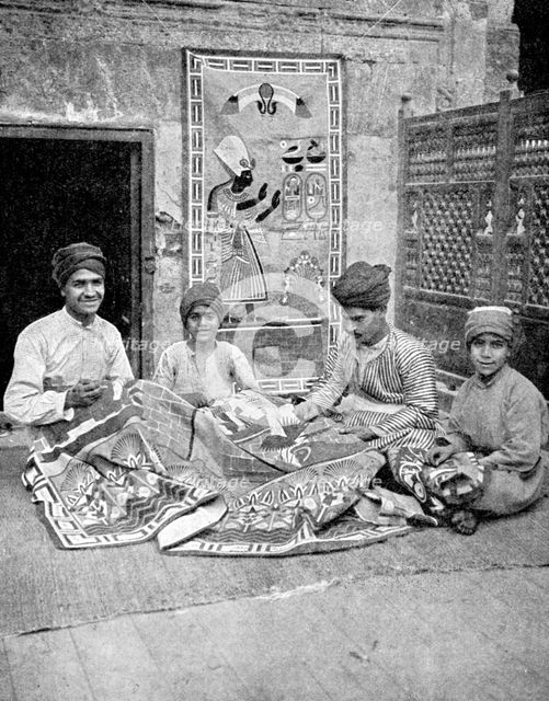Craftsmen, Cairo, Egypt, Africa, 1936.Artist: Donald McLeish