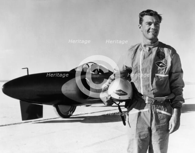 Craig Breedlove and the Spirit of America, 1963. Artist: Unknown