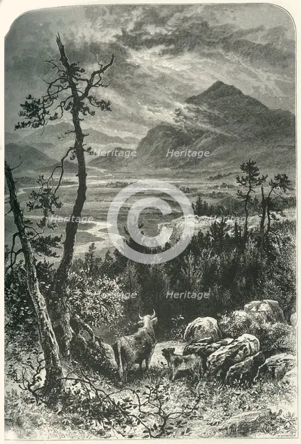 'Craig-Dhu: From Above Kinguissie', c1870.