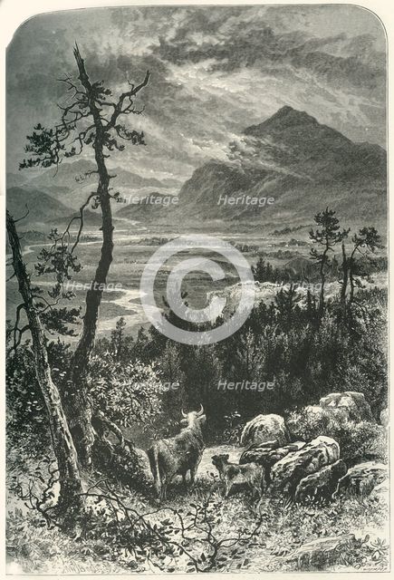 'Craig-Dhu: From Above Kinguissie', c1870.