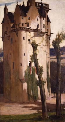 Craigievar, c1909. Creator: David Young Cameron