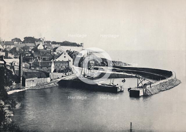 'Crail - The Village and the Harbour', 1895. Artist: Unknown.