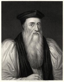 Cranmer 19th century. Artist: William Holl