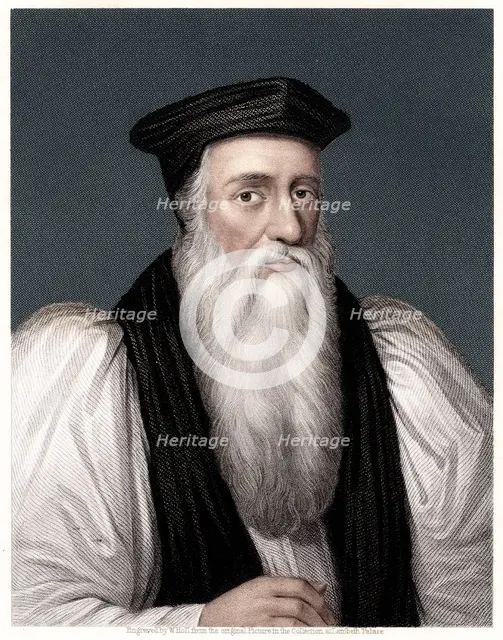 'Cranmer', 19th century.  Artist: William Holl.