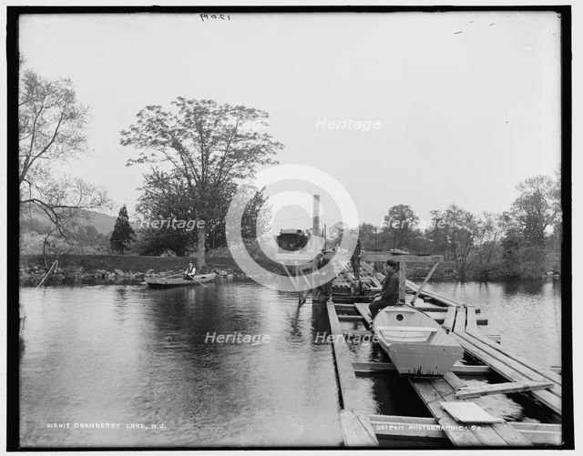 Cranberry Lake, N.J., between 1890 and 1901. Creator: Unknown.