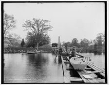 Cranberry Lake, N.J., between 1890 and 1901. Creator: Unknown
