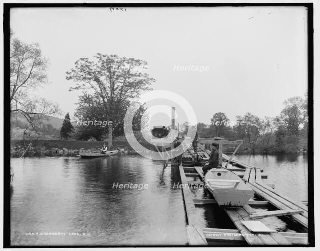 Cranberry Lake, N.J., between 1890 and 1901. Creator: Unknown.