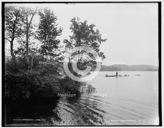 Cranberry Lake, N.J., between 1890 and 1901. Creator: Unknown.