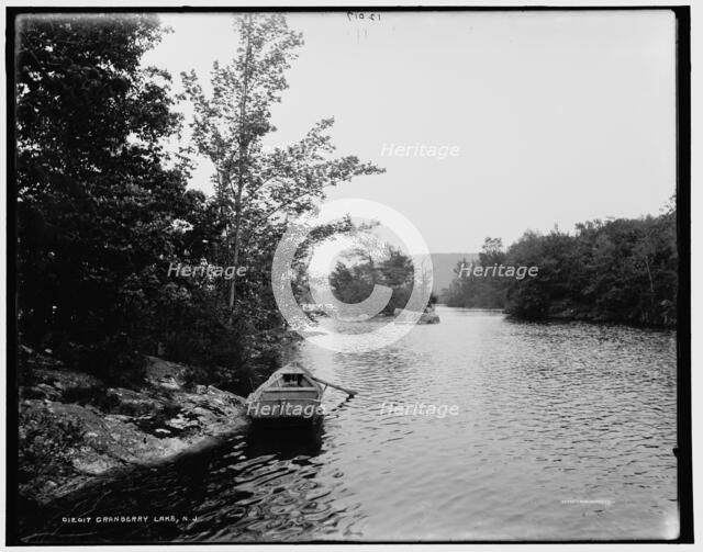 Cranberry Lake, N.J., between 1890 and 1901. Creator: Unknown.
