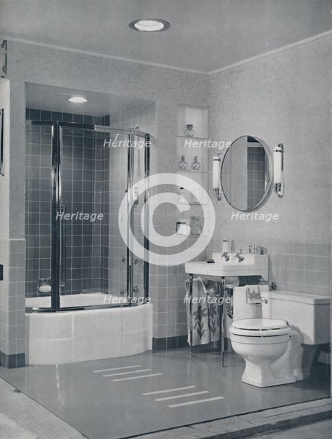 'Crane Company. - The Bathroom', 1940. Artist: Unknown.