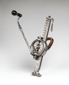 Cranequin (Crossbow Winder), German, probably Nuremberg, dated 1727. Creator: Unknown