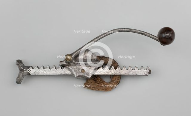 Cranequin (Winder) for a Crossbow, Europe, first half of 16th century. Creator: Unknown.