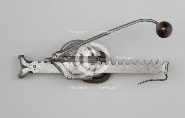 Cranequin (Winder) for a Crossbow, Germany, 1600. Creator: Unknown.