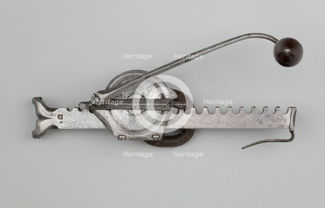 Cranequin (Winder) for a Crossbow, Germany, 1600. Creator: Unknown.