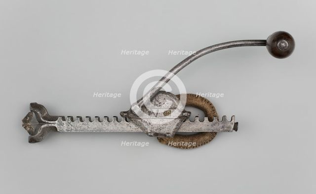 Cranequin (Winder) for a Crossbow, Germany, first half of 16th century. Creator: Unknown.