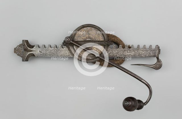 Cranequin ( Winder ) for a Crossbow, Nuremberg, 1570/1600. Creator: Unknown.