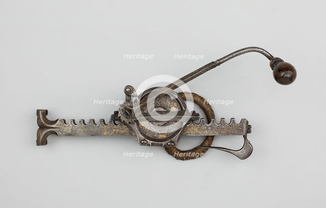 Cranequin (Winder) for a Sporting Crossbow, Germany, 1550/1600. Creator: Unknown.