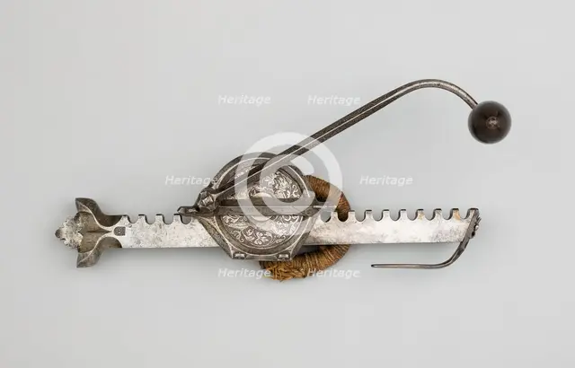 Cranequin (Winder) for a Sporting Crossbow, Germany, 1560-1610. Creator: Unknown.