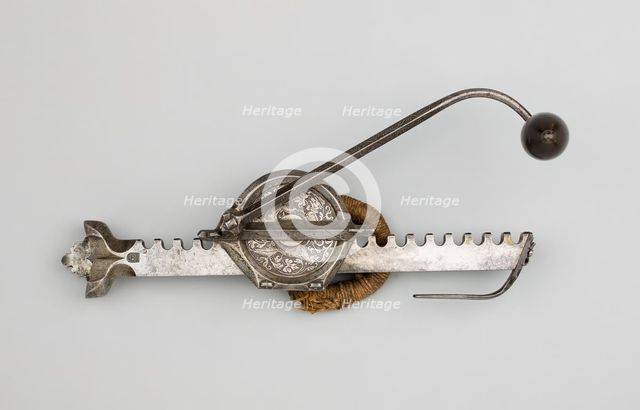 Cranequin (Winder) for a Sporting Crossbow, Germany, 1560-1610. Creator: Unknown.