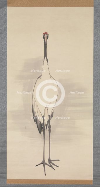 Cranes, 1780s. Creator: Nagasawa Rosetsu.