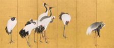 Cranes (image 1 of 20), An'ei period (1772-1780). Creator: Maruyama Okyo