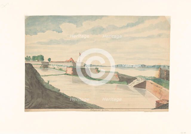 Cranganore Fort at Cochin, 1785. Creator: Jan Brandes.