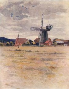 Cranleigh Windmill 1911, (1914). Artist: James S Ogilvy