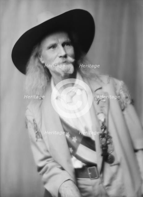 Crawford, Jack, Captain, in costume, 1915 Oct. 13. Creator: Arnold Genthe.