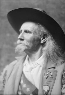 Crawford, Jack, Captain, in costume, 1915 Oct. 13. Creator: Arnold Genthe