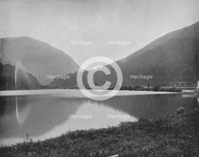 'Crawford Notch, in the White Mountains', 19th century. Artist: Unknown.