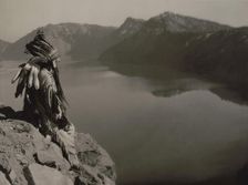 Crater Lake, 1923 Creator: Edward Sheriff Curtis