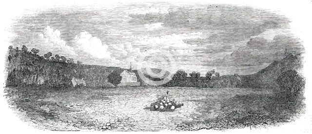 Crathie Kirk and Manse, 1850. Creator: Unknown.